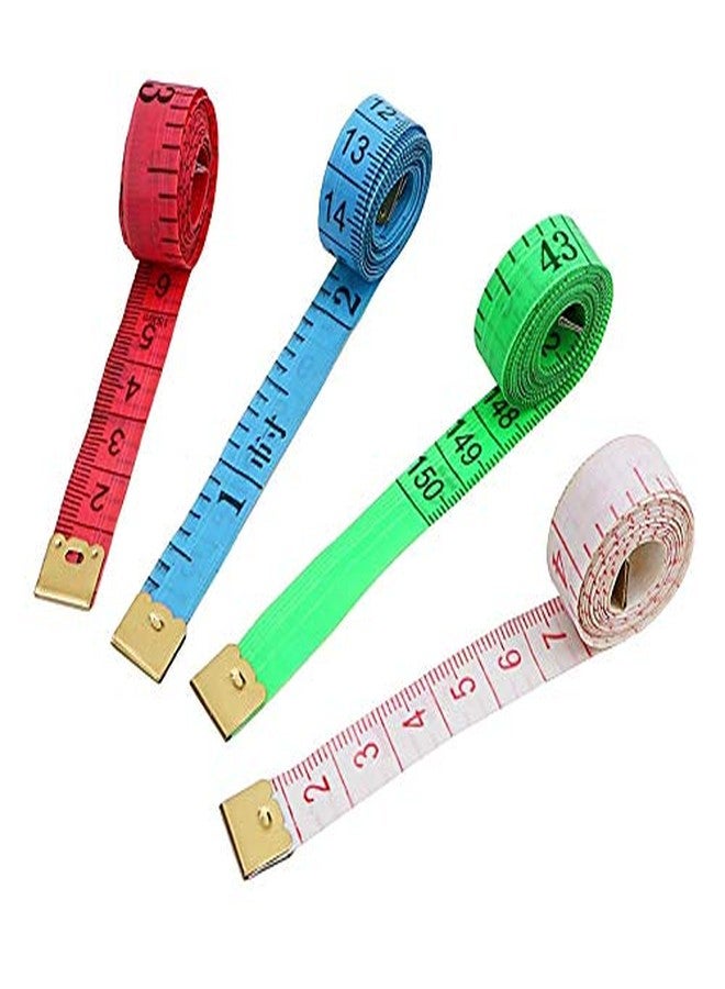 OFIXO 6 PCS Professional Tailoring Tape Measure Sewing Measuring 60 inch/150 cm Length Color Random - Image 2